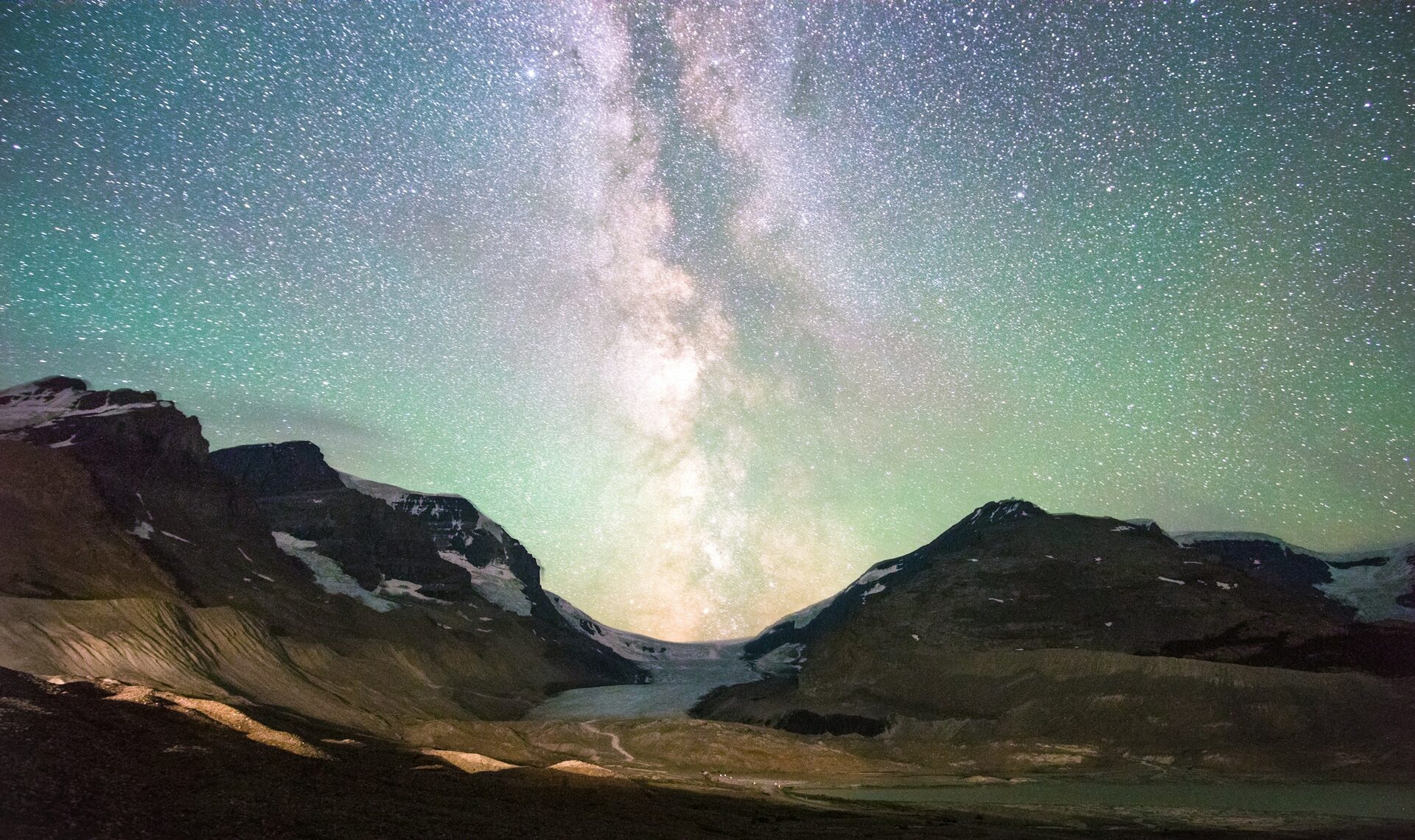 Canadian mountain landscape